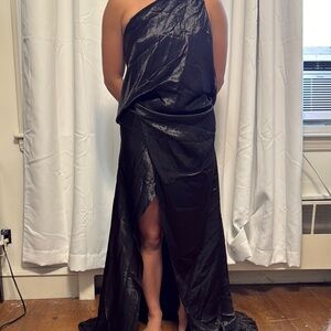 ASOS Black One-Shoulder Dress